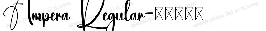 Ampera Regular字体转换